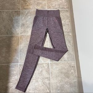 Gymshark Flex High Waisted Leggings Berry/Rose Purple Gym Workout Contour Size S